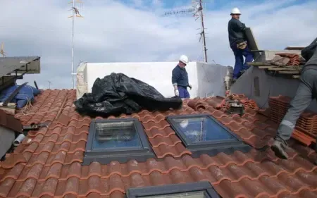 sustitución de tejas en Ponferrada